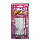 Magische Geburtstagskerzen, zünden sich immer wieder neu an