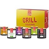 Hartkorn - Grill Gewürzbox (6-teilig) Young Kitchen (Smoky BBQ Rub, Steak &...