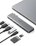 Anker USB-C Hub für MacBook, Anker 547 USB-C Hub (7-in-2), Kompatibel mit...