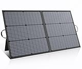 MHPOWOS 110W Tragbares Solarpanel, IP67 Wasserdichtes Faltbares Solarpanel Kit...