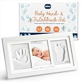 Niimo® Baby Abdruckset - Tintenlos & 100% Babyfreundlich, Handabdruck &...