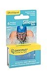 Ohropax SILICON AQUA Ohrstöpsel - 1x 6 Stück - Wasserfeste Vor-Ohr-Stöpsel...