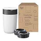 Tommee Tippee Twist and Click Advanced Windeleimer, Exklusives Angebot mit 2...