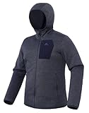 Pioneer Camp Outdoor Fleecejacken für Herren Strickfleecejacke mit Dünn Fleece...