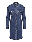 Onlbelieve Ls Stretch DNM Dress Qyt Noos