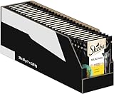 Sheba Sauce Collection Katzen Nassfutter im Portionsbeutel mit Huhn 28x85g