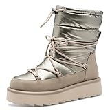 Tamaris Damen Stiefel Leder beige 38