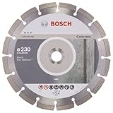 Bosch Professional 1x Diamanttrennscheibe Standard for Concrete (für Beton,...