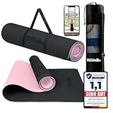 LA MENTE ES MARAVILLOSA - Gymnastikmatte, Rutschfest Yogamatte inkl. Tragegurt +...