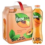 Fuze Tea Schwarzer Tee Pfirsich EINWEG (6 x 1,25l)