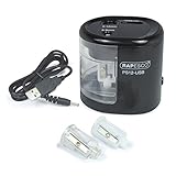 Rapesco 1449 PS12-USB Automatischer/Elektrischer Spitzmaschine, Ladung durch...