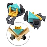 wolfcraft ES 22 Eckenspanner 3051000 Set – 2 Winkelspanner zur Fixierung von...