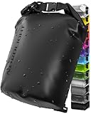 Nordlight Dry Bag 5L Wasserdichter Beutel - (Schwarz) Wasserdichter Packsack Mit...