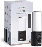 EZVIZ 4MP Floodlight, WLAN Überwachungskamera Außen, 2K Plus HD, Smart...