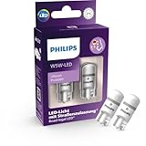 Philips Ultinon Pro6000 W5W T10 LED-Fahrzeugbeleuchtung mit Straßenzulassung,...