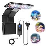 Adiwo Aquarium LED Beleuchtung - 3 Farben, 9W 600LM, 16 LEDs für Wasserpflanzen...