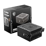 MSI MAG A550BN Netzteil, EU-Stecker - 550W, 80 Plus Bronze zertifiziert,...