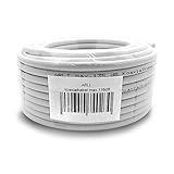 ARLI 50m 135dB Sat Koaxialkabel Koax Kabel Antennenkabel 4K FullHD UltraHD 4K...