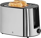 WMF Bueno Pro Toaster 2 Scheiben, Doppelschlitz Toaster Edelstahl mit...