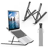 GRIFEMA GB1054B Laptop ständer für Schreibtisch, Höhenverstellbarer Laptop...