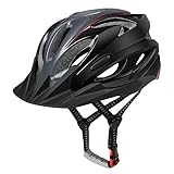 Shinmax Fahrradhelm Herren Damen mit Visier Abnehmbarer MTB Mountainbike Helm...