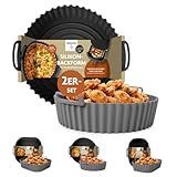 GOURMETmaxx BY KITCHBO Silikon-Backform 2er Set rund ⌀20cm, 5cm Höhe für...