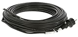 KERBL Frostschutzkabel 15 m (300 W, Heizkabel für Dachrinnen / Rohrleitungen,...