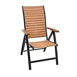 METRO Professional Tarrington House Hochlehner Klappstuhl Linko, Aluminium/FSC...