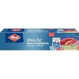Albal - 15 Gefrierbeutel mit Ultra Zip – mittelgroßes Modell 3 l –...