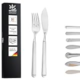 SOLINGEN| Gehring Fischbesteck - Fischmesser & Fischgabel | Made in Germany, Set...