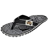 Gumbies Zehentrenner | Modell Original | Farbe Black Nature | Gr. 46