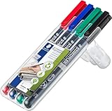 STAEDTLER permanenter Universalstift Lumocolor, wisch- und wasserfest,...