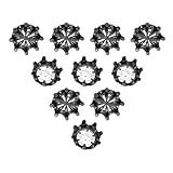 QEXUJOW Golf Spikes,10 Stück Golf Schuh Spikes, Leicht zu Wechselnde Stollen,...