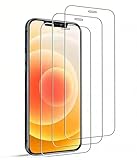 3 Stück Panzer Schutz Gehärtetem Tempered Glas für iPhone 12, iPhone 12 Pro...