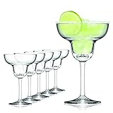 Sahm Margarita Gläser 6er Set - 270ml Hochwertiges Margarita Glas -...