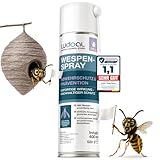 Wespenspray mit langem Sprührohr & 10x mehr Wirkstoff (2% Geraniol) – EXTRA...