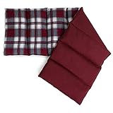 Traubenkernkissen 75x20cm groß 8-Kammer. Körnerkissen Wärmekissen extra lang...