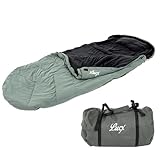 Lucx Nightcat Angelschlafsack - 5-Season Sleeping Bag für Karpfenangler bis -10...