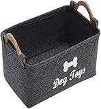 TSQZE Aufbewahrungskorb Für Hundespielzeug, Filz Aufbewahrungsbox, Faltbare...