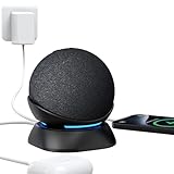 PlusAcc Ständer für Dot 5.Gen & Smartphones - Ladeständer mit USB-C und USB-A...