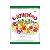 Campino Früchte – 1 x 325g – Leckere Fruchtbonbons in vier verschiedenen...