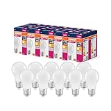 OSRAM LED Star Value Classic A40 LED Lampe für E27 Sockel, Birnenform, FR, 470...