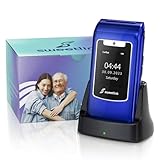 SweetLink F2PLUS Klapphandy Seniorenhandy mit großen Tasten Handy, GSM Flip...