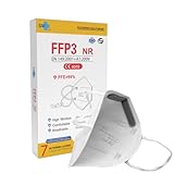 20 st. FFP3 Maske mit 7 Schichten, CE-zertifiziert | Hoher Schutz 99% |...