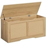 HOOBRO Truhen, Sitzbank mit Stauraum, Spielzeugkiste mit Deckel, 100 cm...