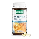 Sanct Bernhard Lebertran-Kapseln mit Lebertran, Vitamin A,D3 200 Kapseln