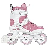 Powerslide Inline Skate Phuzion Argon Rose 100 Triskate - Inline-Skate mit 3...