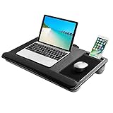 LIBWYS Laptopunterlage für Bett mit Mausunterlage & Handgelenkauflage,...
