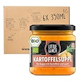 Little Lunch Bio Kartoffelsuppe mit Lauch | Gemüsesuppe | 100% Bio-Qualität |...
