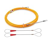 Einziehfeder 10m - Kabeleinziehhilfe,Einziehfeder,Einziehspirale,...